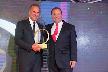 Marcelo Mindlin, presidente de Pampa Energía, recibió el premio al Emprendedor del Año de la consultora y auditora EY