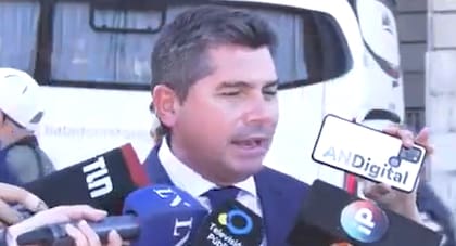 Marcelo Orrego habló tras su reunión con Santilli