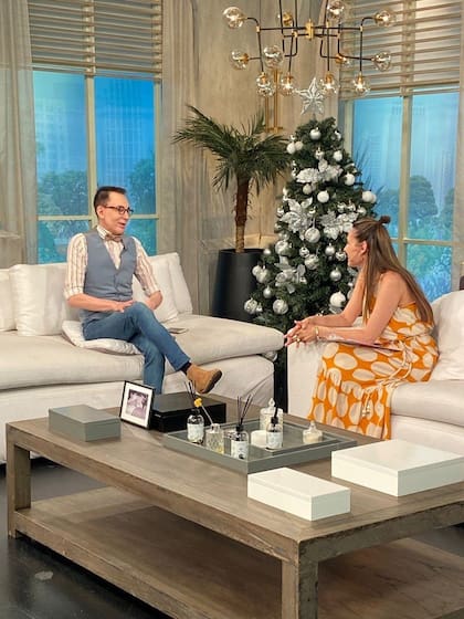 Marcelo Polino pasó por el programa de Pampita