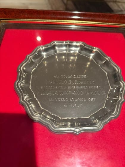 Marcelo recibió numerosos reconocimientos por su auxilio