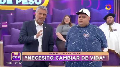 Marcelo sueña con volver a jugar a la pelota con sus amigos del barrio