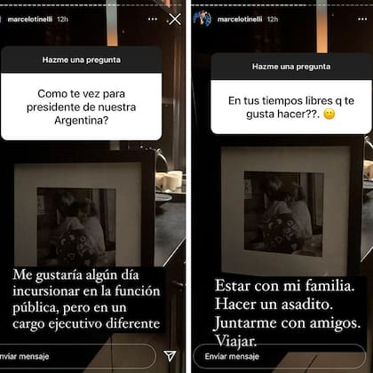 Marcelo Tinelli confesó si sería presidente de Argentina y también qué le gusta hacer en sus tiempos libres