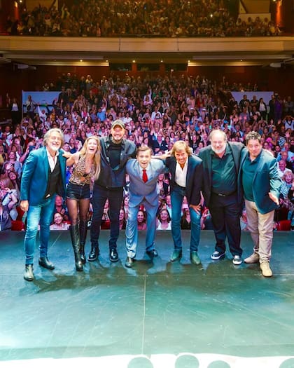 Marcelo Tinelli fue a ver La cena de los tontos