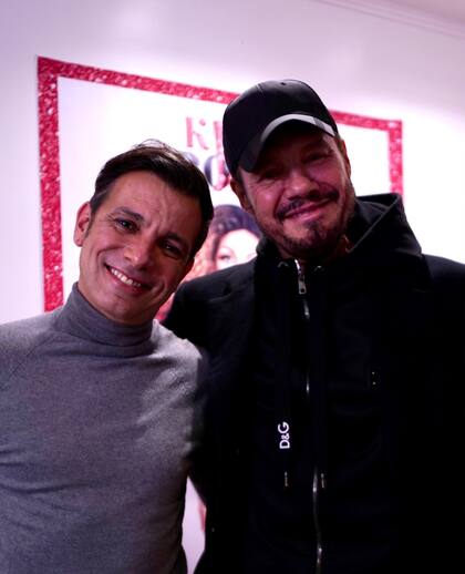 Marcelo Tinelli fue al teatro a ver a Martín Bossi