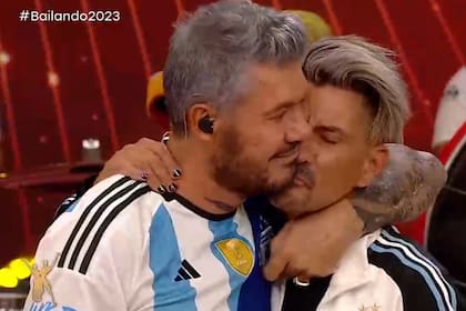 Marcelo Tinelli fue sorprendido con un mensaje de Lionel Messi (Captura video)