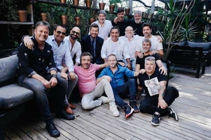 Marcelo Tinelli se reencontró con sus compañeros de VideoMatch