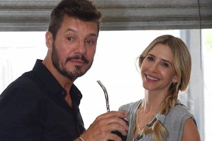 Marcelo Tinelli y Guillermina Valdes