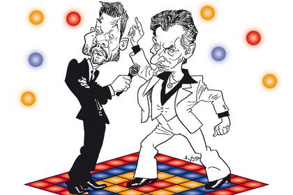 Marcelo Tinelli y Mauricio Macri