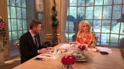 Marcelo Tinelli y Mirtha Legrand, finalmente juntos en los almuerzos