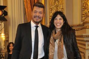 Tinelli y Paula Robles coincidieron en una actividad familiar y lo mostraron en las redes