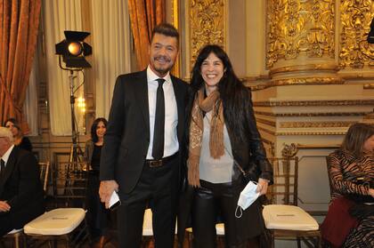 Marcelo Tinelli y Paula Robles, ex que mantienen una relación armónica