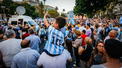 Marcha 1A en apoyo al Gobierno