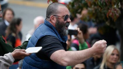 Marcha en Bariloche en respaldo a las fuerzas de seguridad