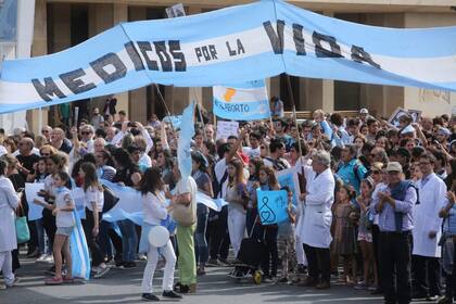 Marcha a favor del niño por nacer en Buenos Aires