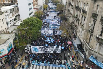 Marcha de la CGT por el Día del Trabajador