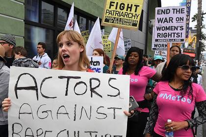 El empoderamiento de las mujeres en California, unidas por el movimiento #MeToo que naci en Hollywood contra el acoso y el abuso sexual
