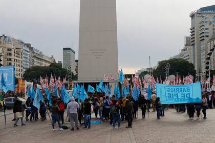 Marcha en el Obelisco