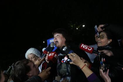 Marcha en la plaza de Resistencia para reclamar justicia por Cecilia Strzyzowski.
