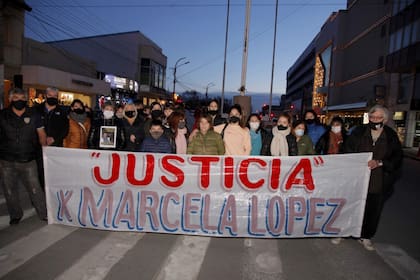 Marcha en Río Gallegos por la desaparición de Marcela López