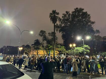 Marcha frente a Tribunales contra la propuesta de Lijo a la Corte