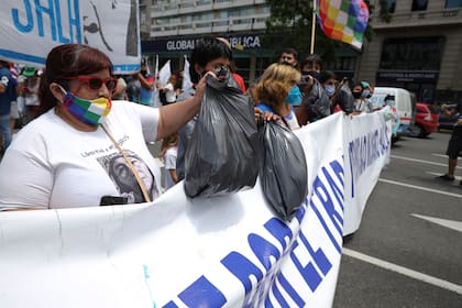 Marcha para pedir la liberación de Milagro Sala a cinco años de su detención