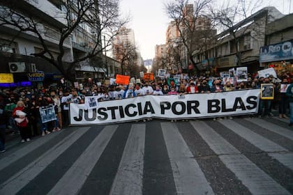 Marcha por Blas Correas, el chico asesinado en Córdoba por la policía