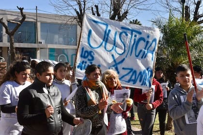 Marcha por el asesinato de Zamir Torres