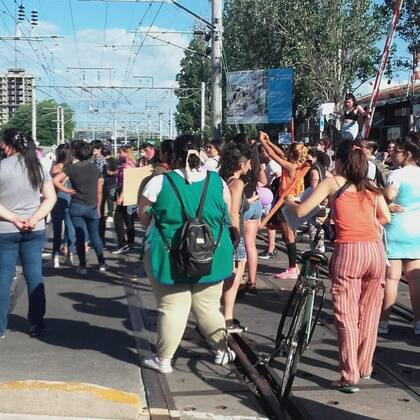 Marcha por el femicidio de Brisa Abril Formoso Sobrado