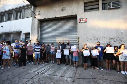 Marcha por el homicidio de Rolando Villafañe