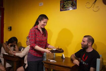 Marche una parrillada vegana