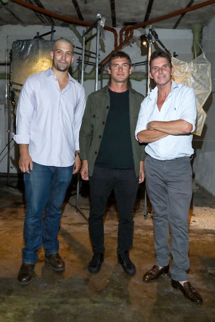 Marcial Pereda, Martín Costantini Hoeffner y Gerard Confalonieri