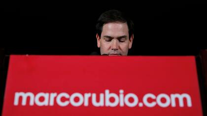 Marco Rubio cayó después de Iowa
