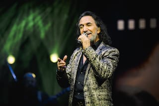 Marco Antonio Solís desplegó su carisma, su oficio y su extenso repertorio de hits en Buenos Aires