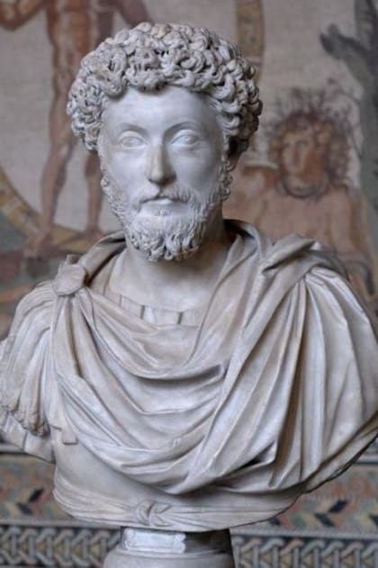 Marco Aurelio era el emperador de Roma durante la epidemia Antonina, y murió a causa de ella