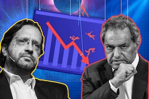 Scioli, Lavagna y la pelea menos pensada por los turistas