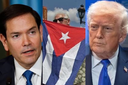 Marco Rubio, a la izquierda, y Donald Trump, a la derecha, endurecieron la presión sobre Cuba tras la acusación penal contra Raúl Castro por el caso Hermanos al Rescate