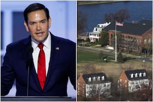 La nueva casa de Marco Rubio: una base militar, al sudoeste de Washington D.C.