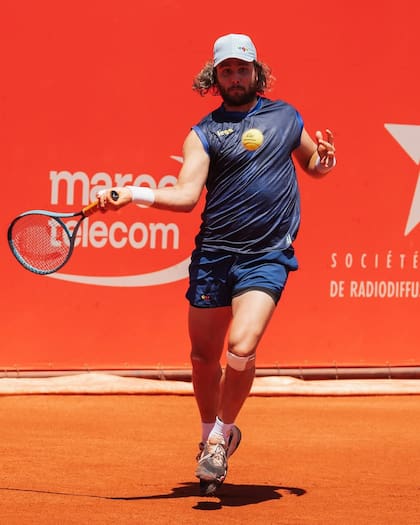 Marco Trungelliti, finalista del ATP 250 de Marrakech; es su mejor semana como tenista profesional