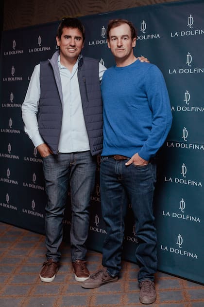 Marco Villasboa Lanusse, Business Manager de La Dolfina, y Pelón Stirling.