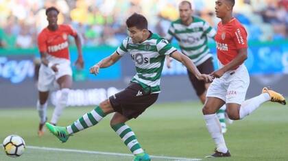 Marcos Acuña debutó con un triunfo en Sporting de Lisboa