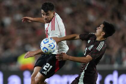 Marcos Acuña es uno de los cuatro campeones del mundo que tiene el plantel del Millonario