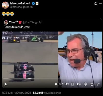 Marcos Galperin reaccionó con risas al pedido de Adrián Puente