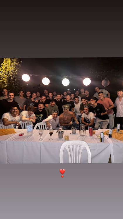 Marcos Ginocchio organizó una enorme fiesta en su casa, a las afueras de Salta