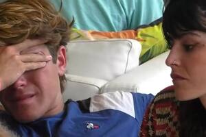 Marcos Ginocchio rompió en llanto al recordar a sus padres en una charla con Valentina en Gran Hermano y recibió un grito de aliento