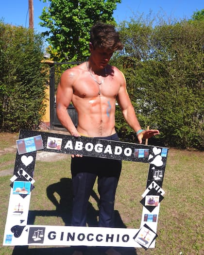 Marcos Ginocchio se encontraba estudiando la carrera de abogacía cuando fue convocado para ser parte de GH