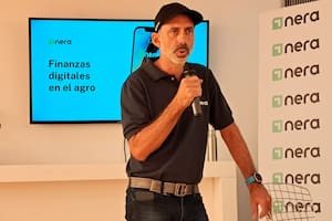 Marcos Herbin, CEO de Nera, y encargado de presentar la plataforma durante Expoagro Edición YPF Agro