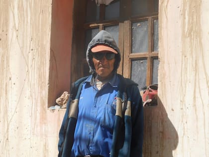 Marcos Mamaní, descendiente de diaguitas.
