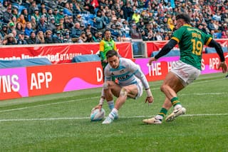 Los Pumas 7s perdieron ante Sudáfrica y se quedaron sin posibilidades del oro en New York