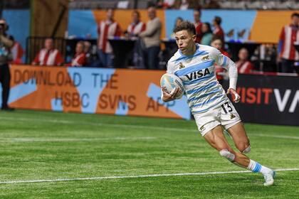 Marcos Moneta, el Rayo, la llave del try para los Pumas 7s