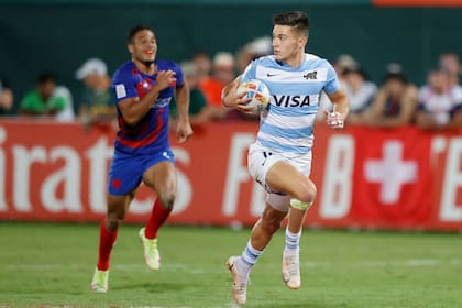 Marcos Moneta, en acción en Dubai